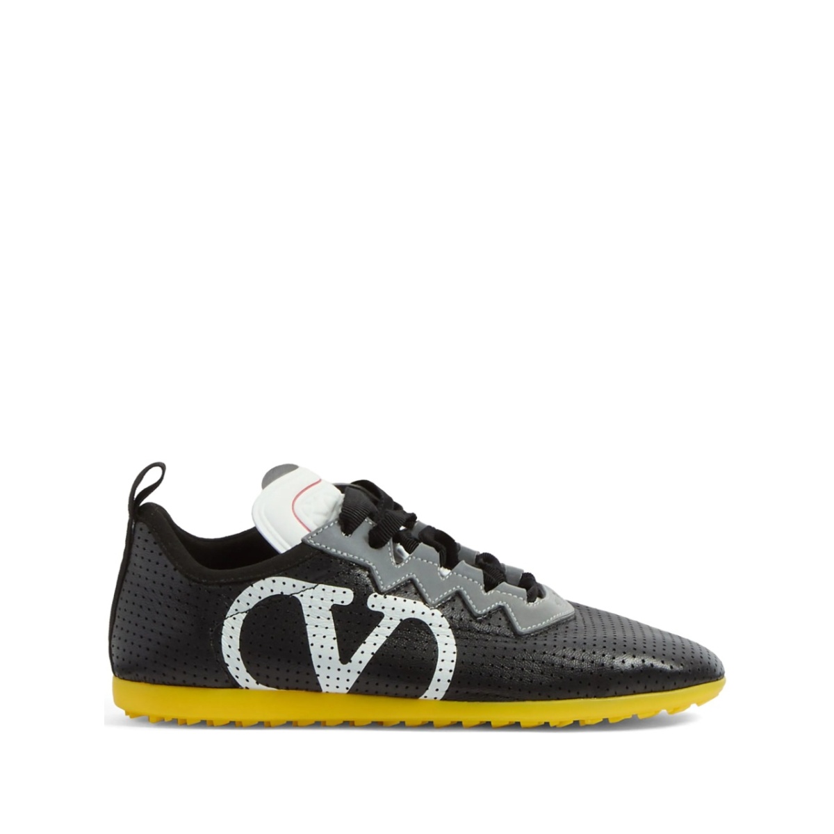 Chromathon perforated leather sneakers