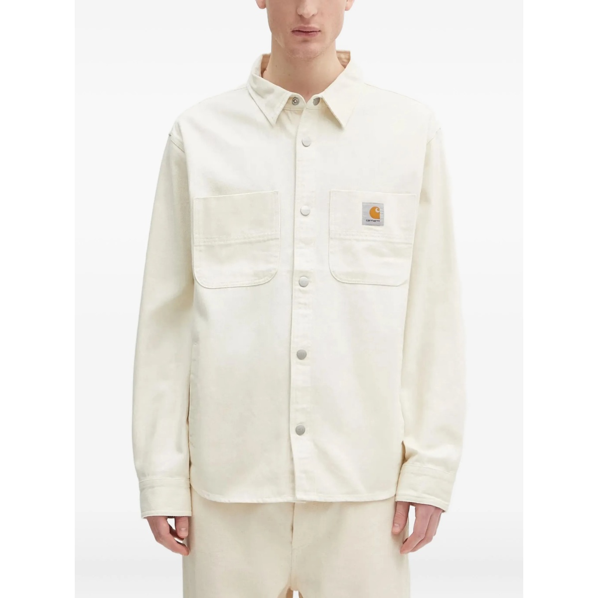 Clink patch-pocket overshirt