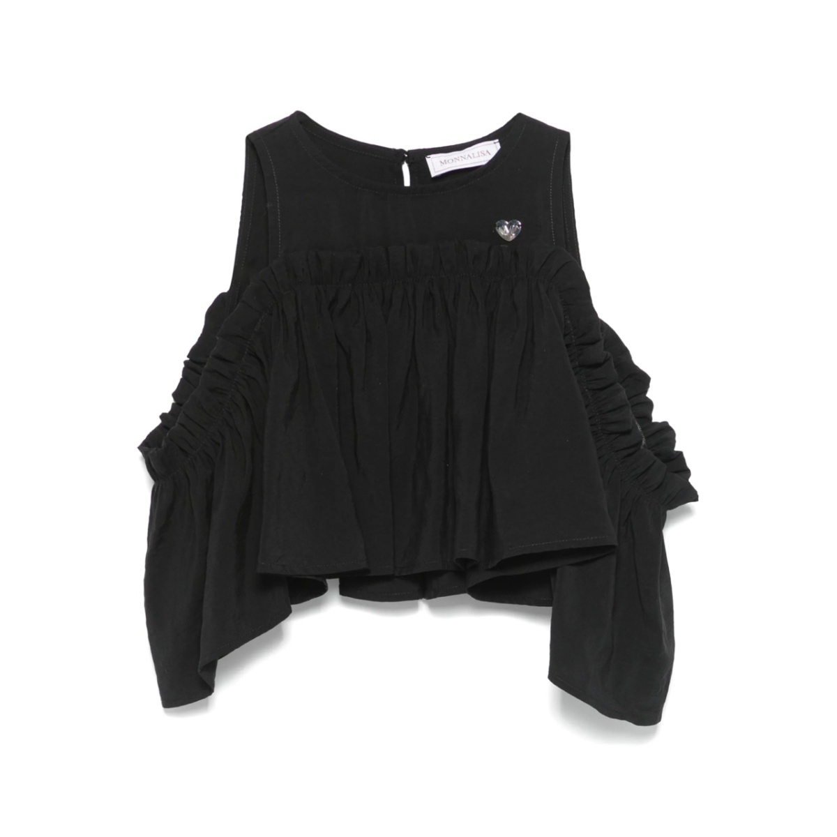 cold-shoulder blouse
