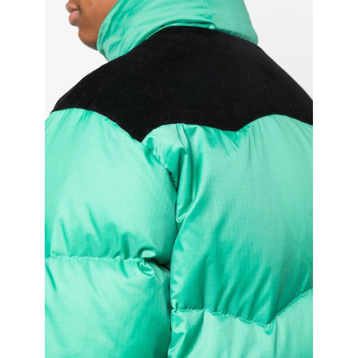 colour-block feather-down jacket - Img 4