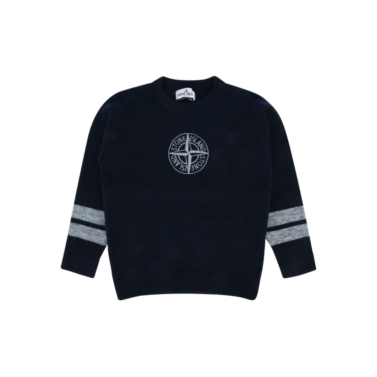 Compass-motif sweater
