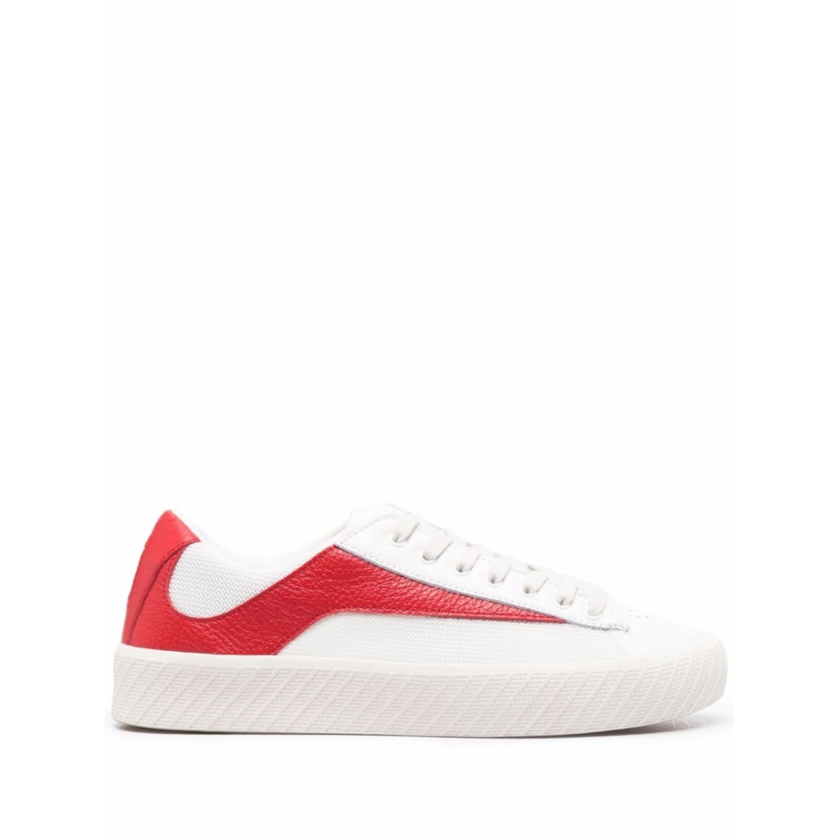 contrasting-panel sneakers