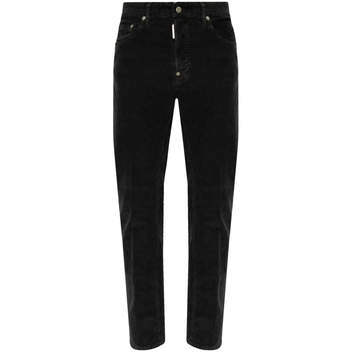 corduroy slim-cut jeans