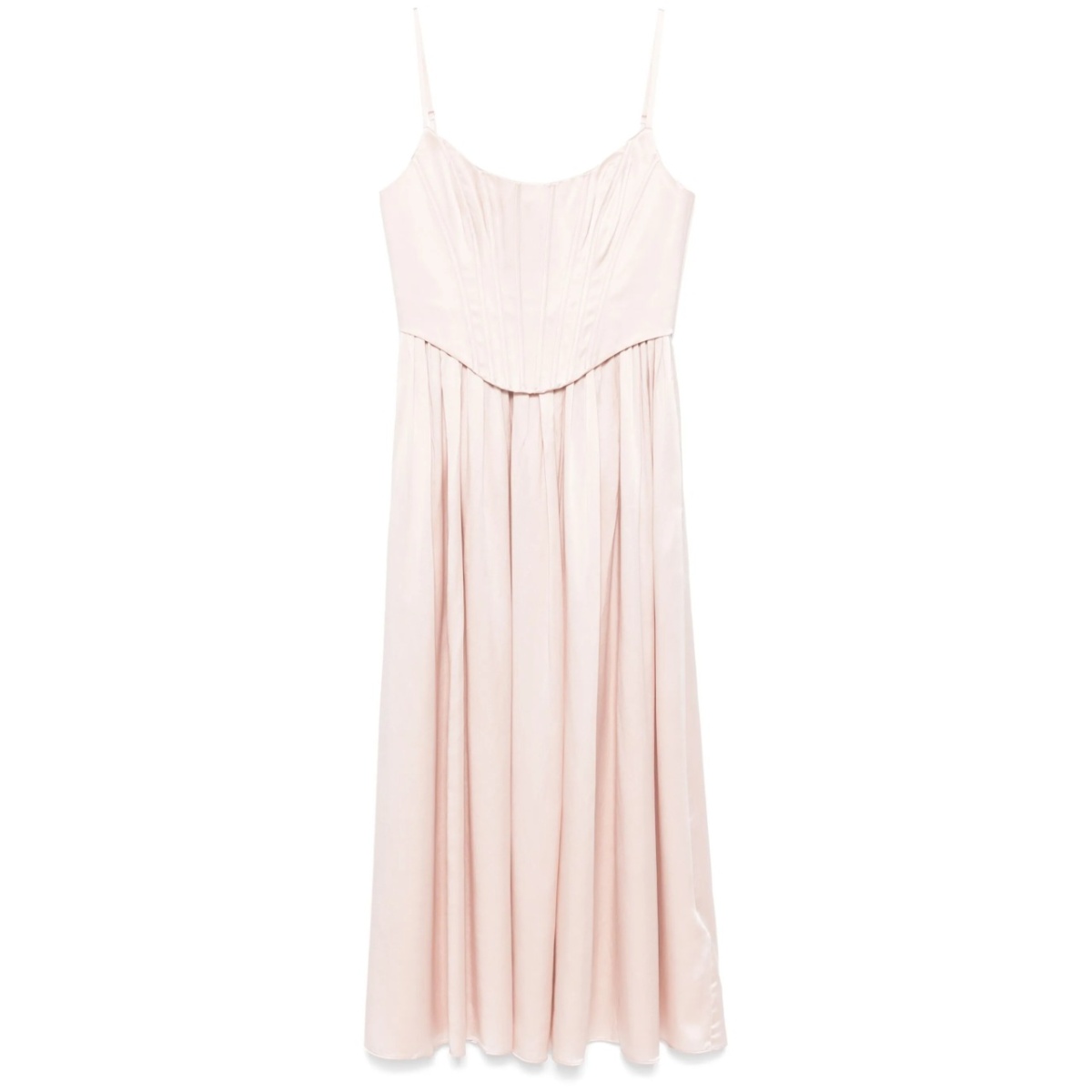 Corset midi dress
