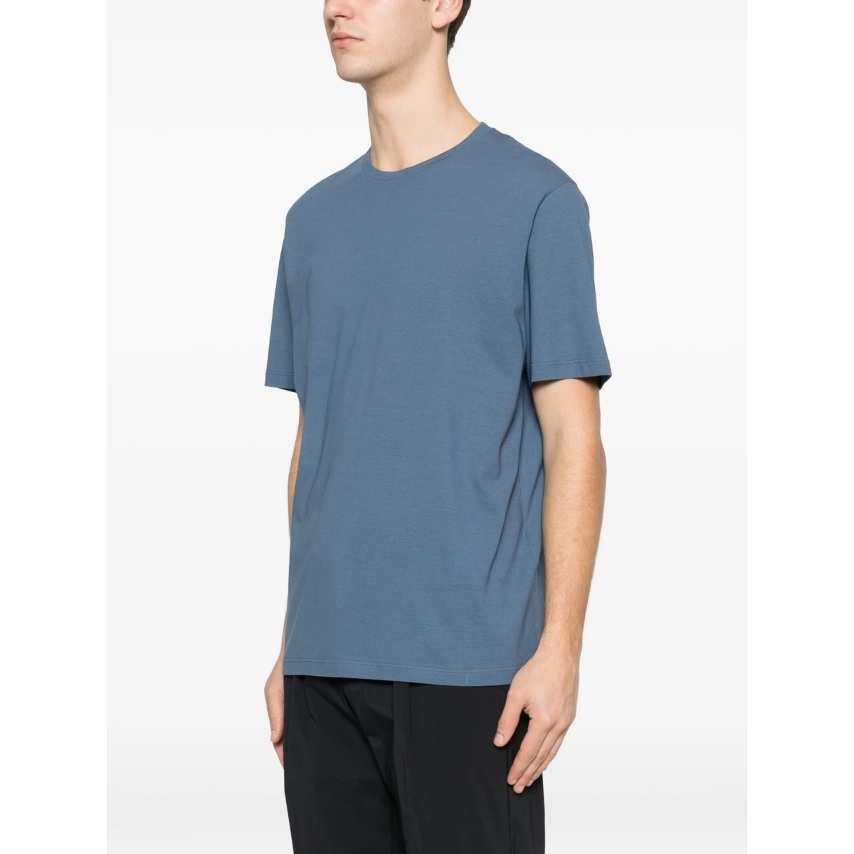 crew-neck cotton T-shirt - Img 7