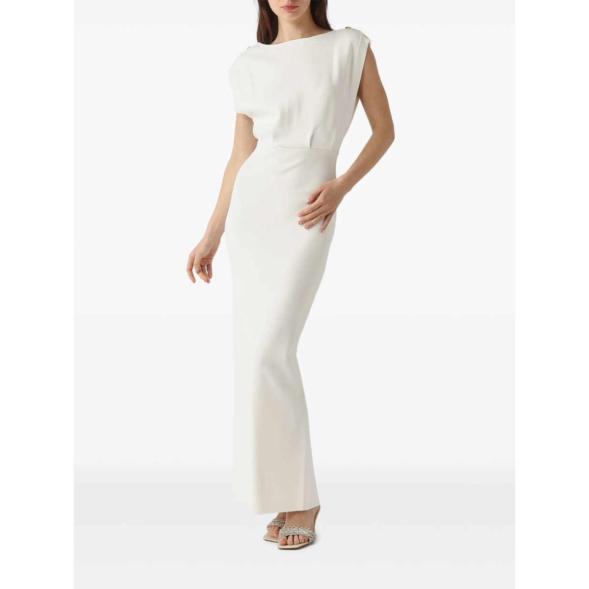 crew-neck maxi dress - Img 2