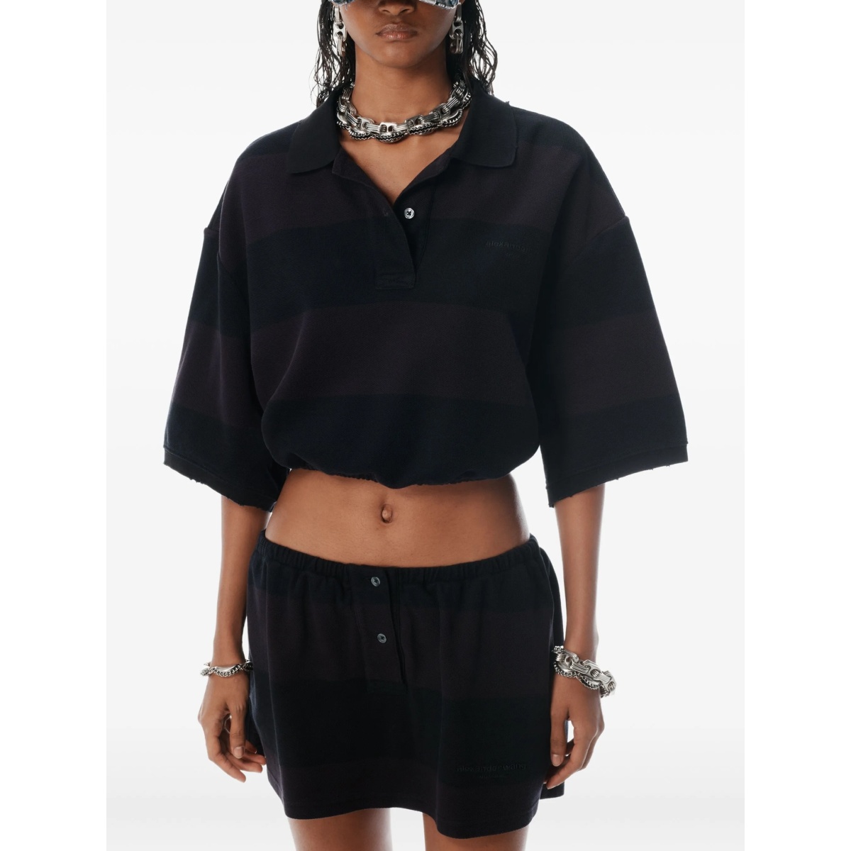 cropped polo shirt - Img 5