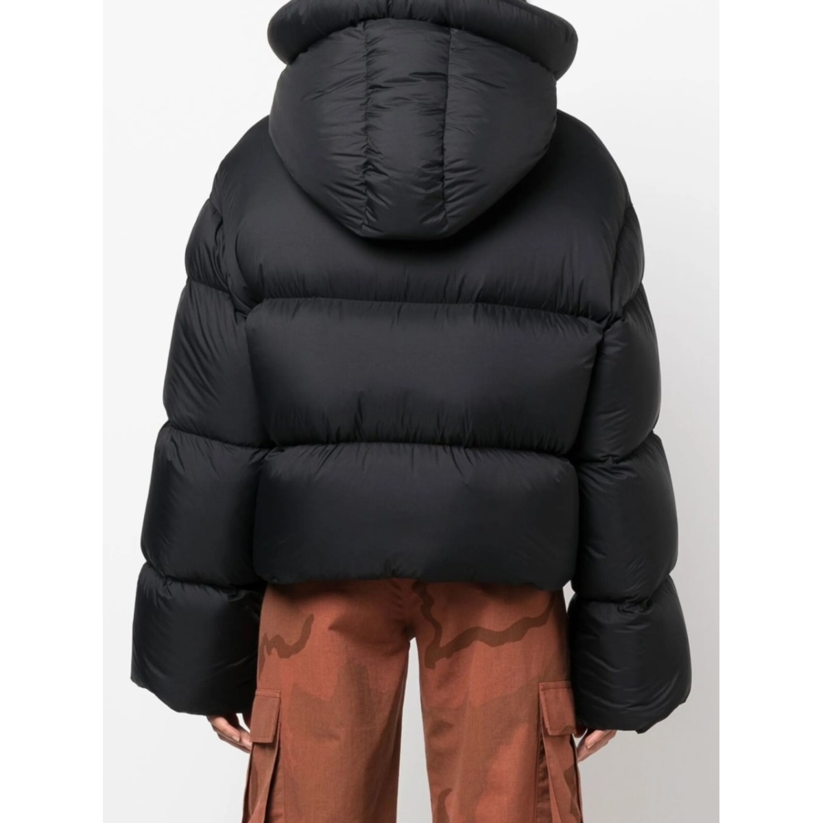 cropped puffer jacket - Img 4