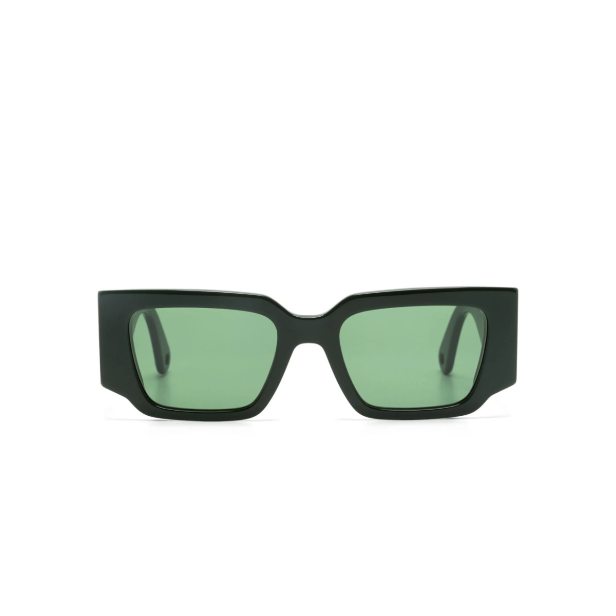 Curb rectangle-frame sunglasses