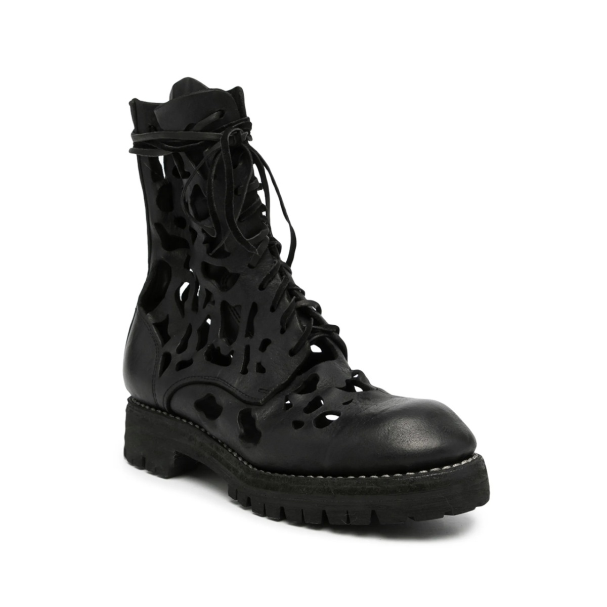 cut-out lace-up boots - Img 2
