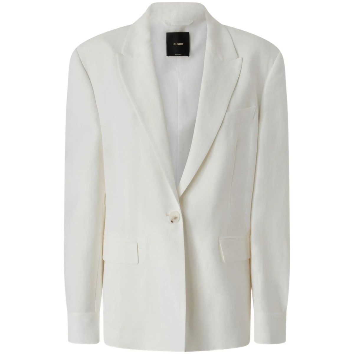 cut-out rear blazer