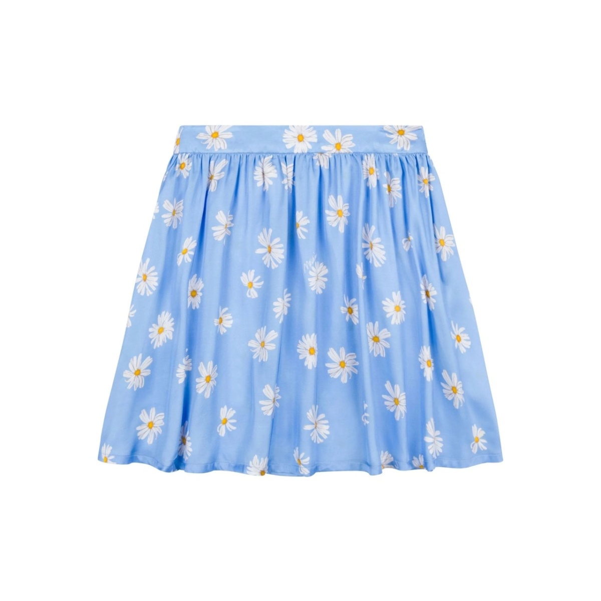 daisy-print skirt