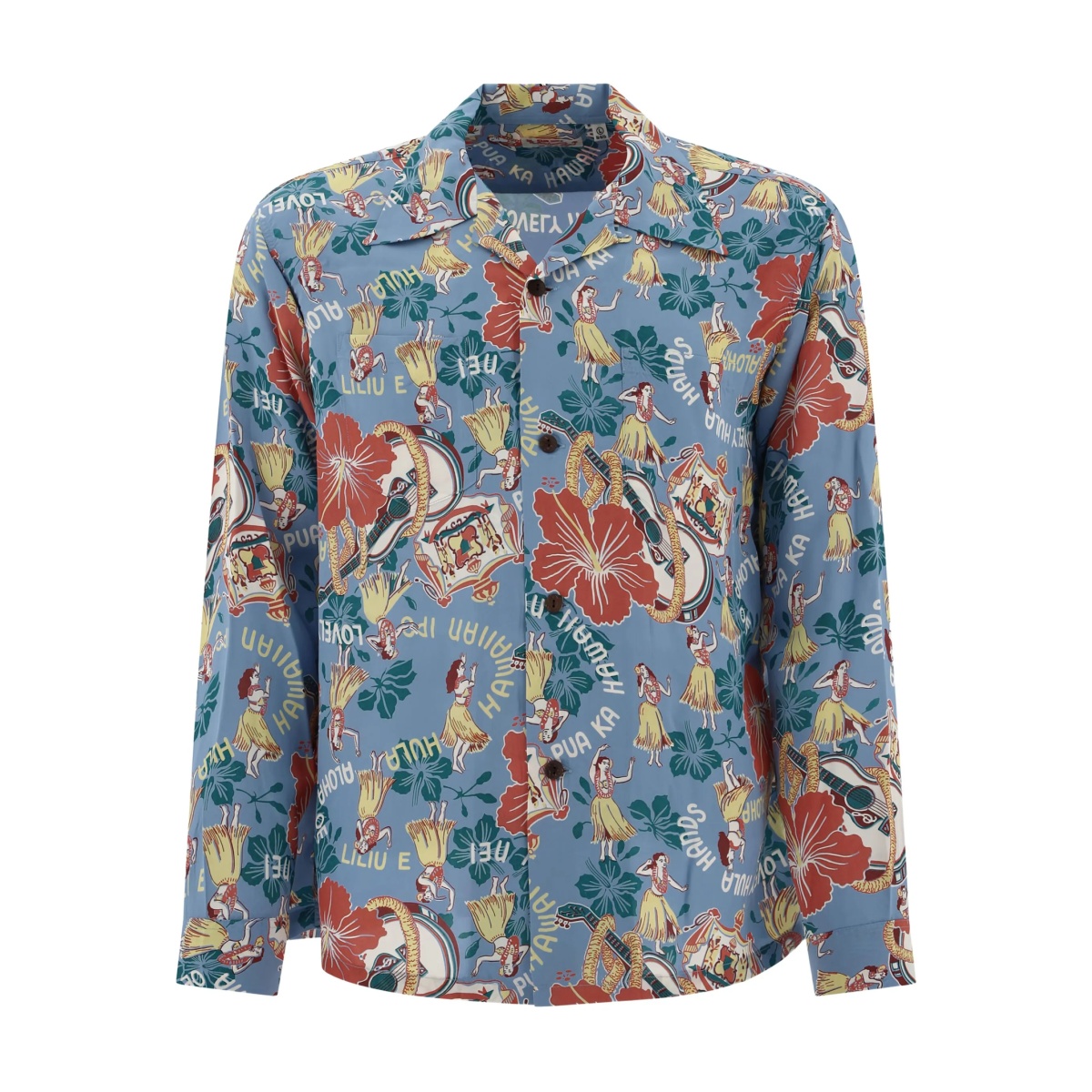 dancer-print shirt