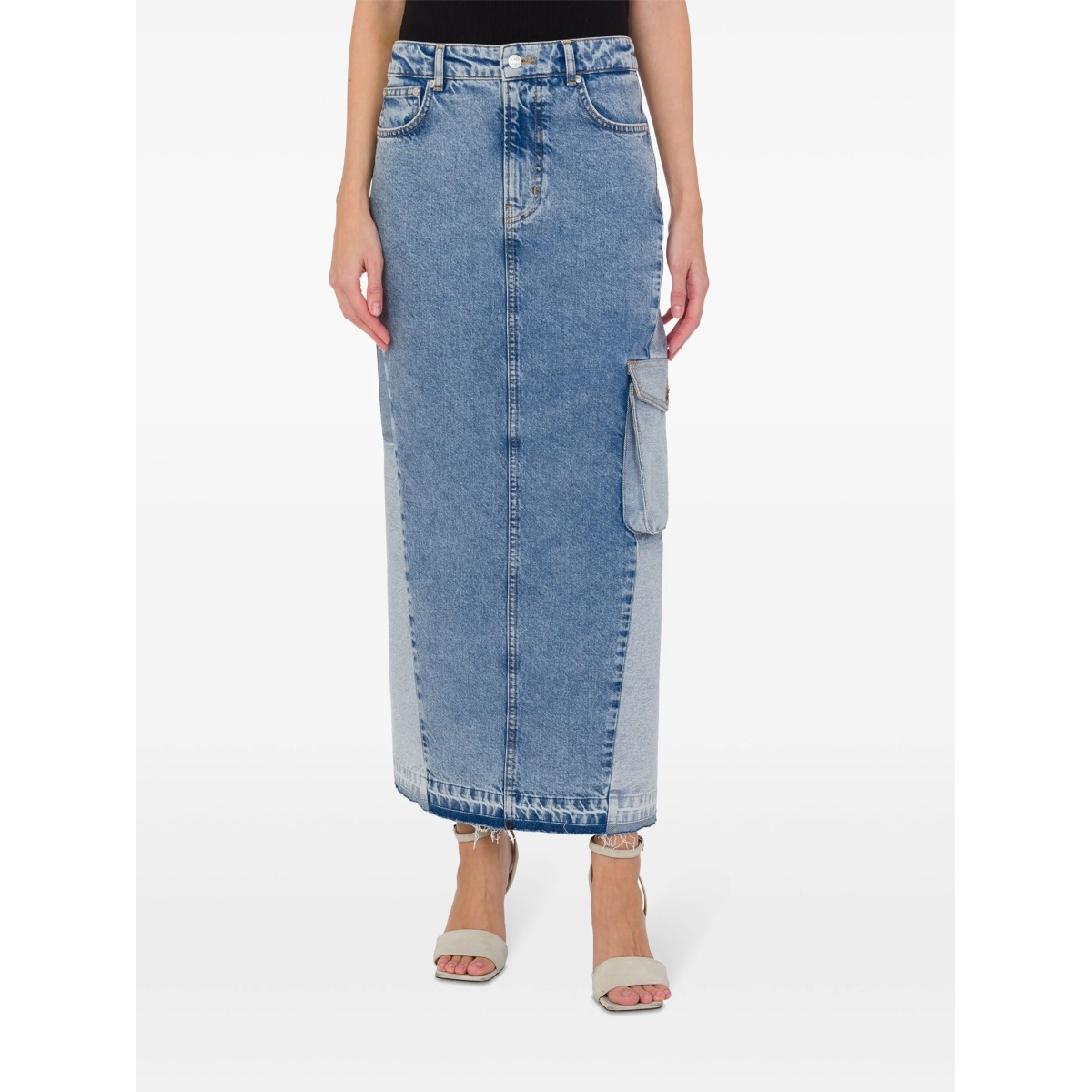 denim maxi skirt - Img 2