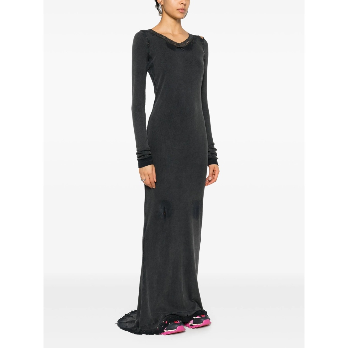 distressed maxi dress - Img 3