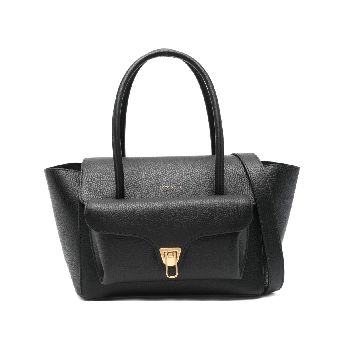 Double Beat leather tote bag