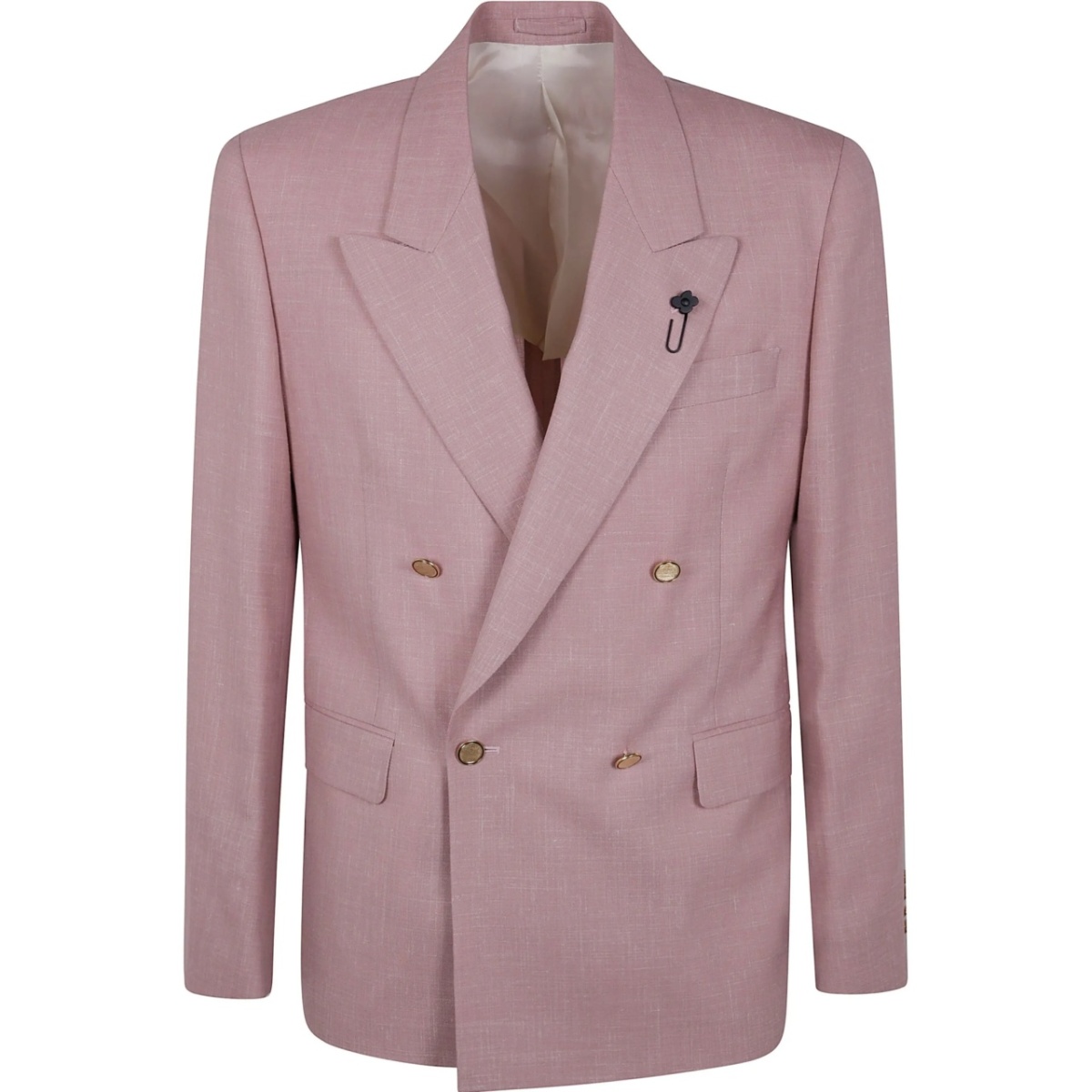 double-breasted blazer