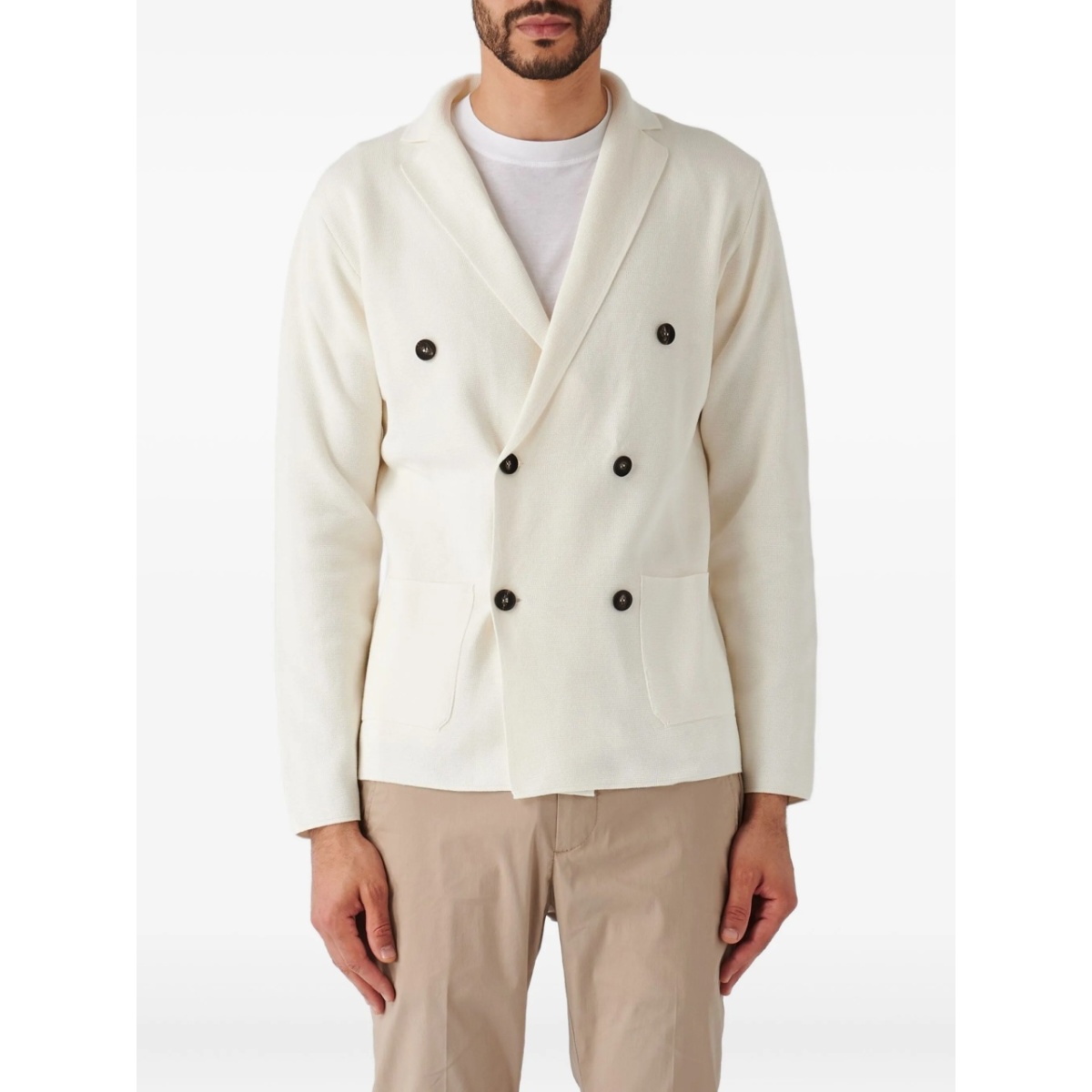 double-breasted blazer