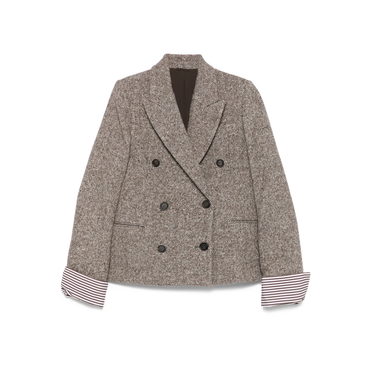 double-breasted blazer