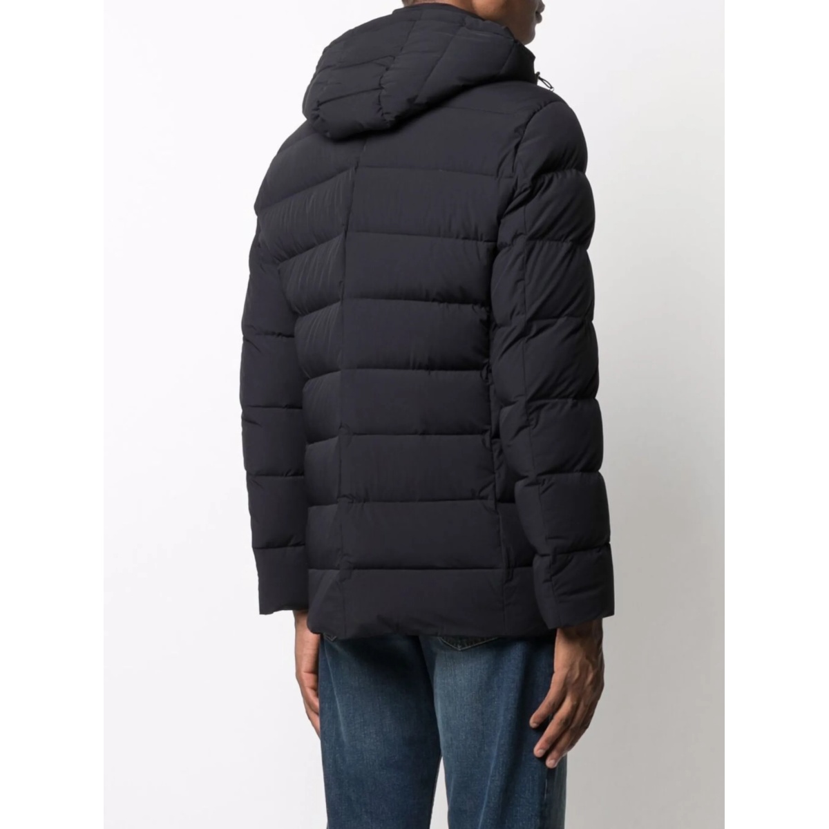 double-breasted style padded jacket - Img 4