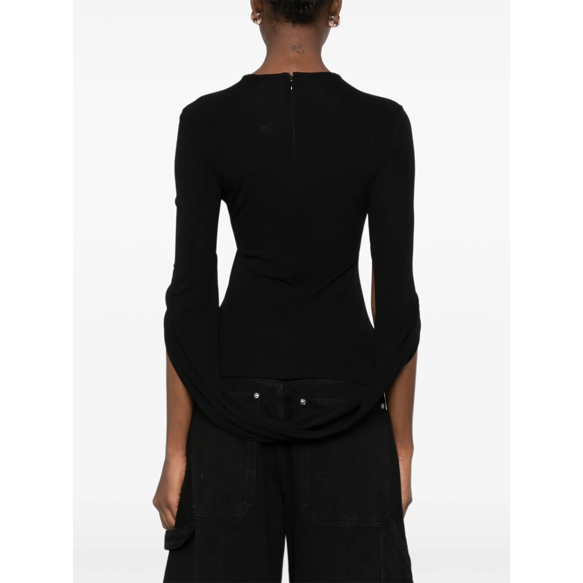 draped blouse - Img 4