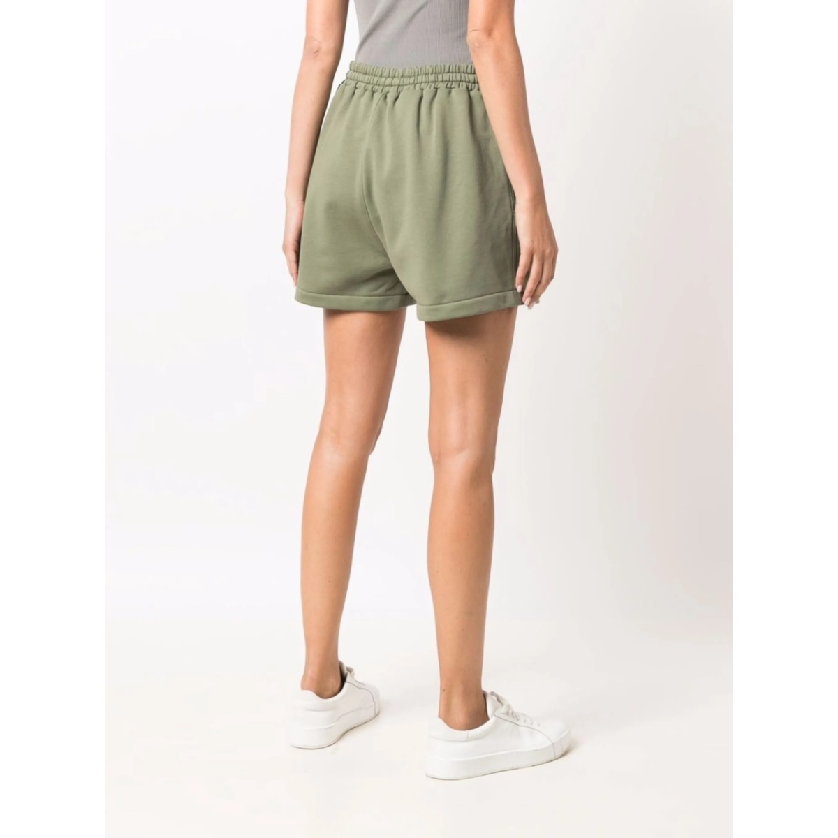 drawstring cotton shorts - Img 4