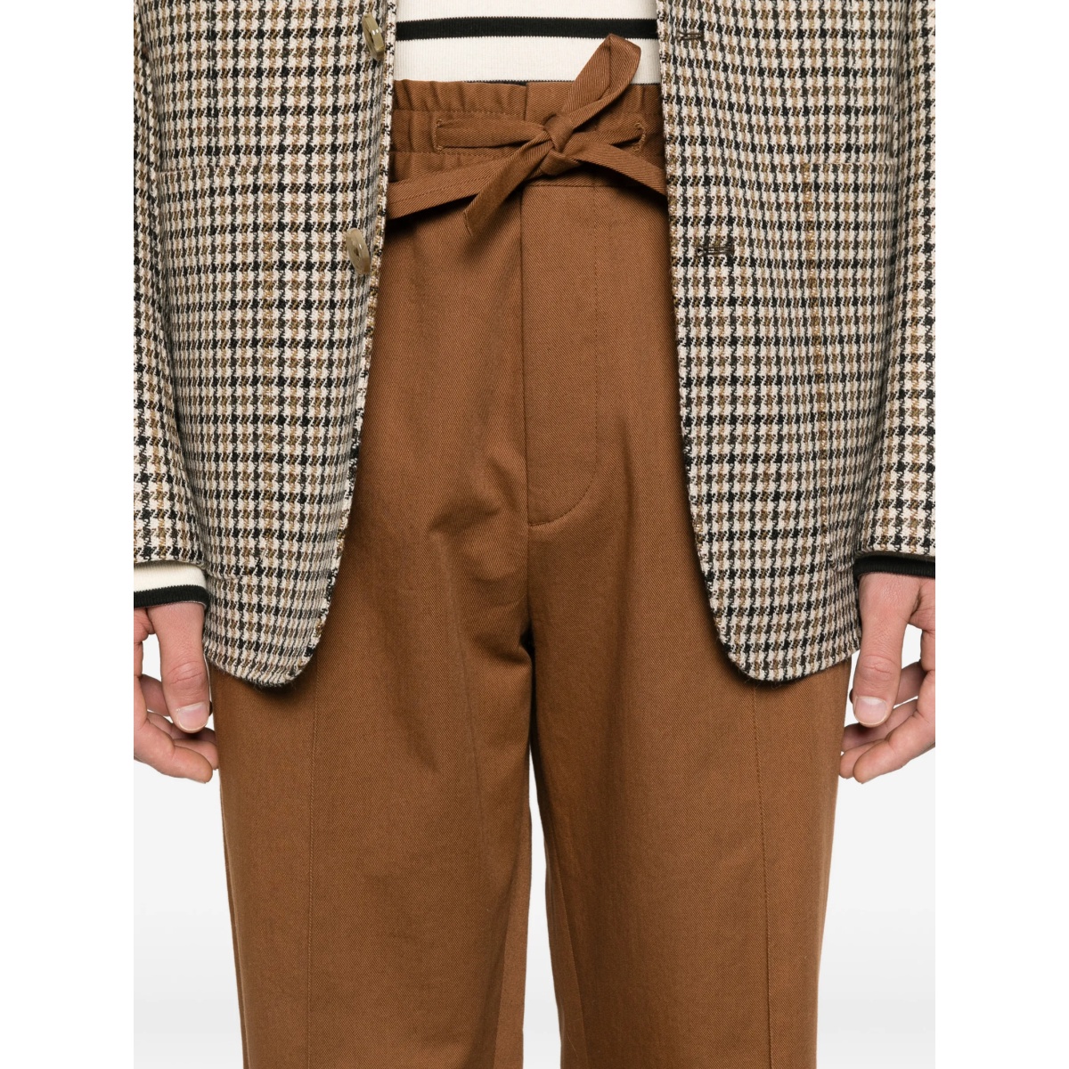 drawstring panelled trousers - Img 5