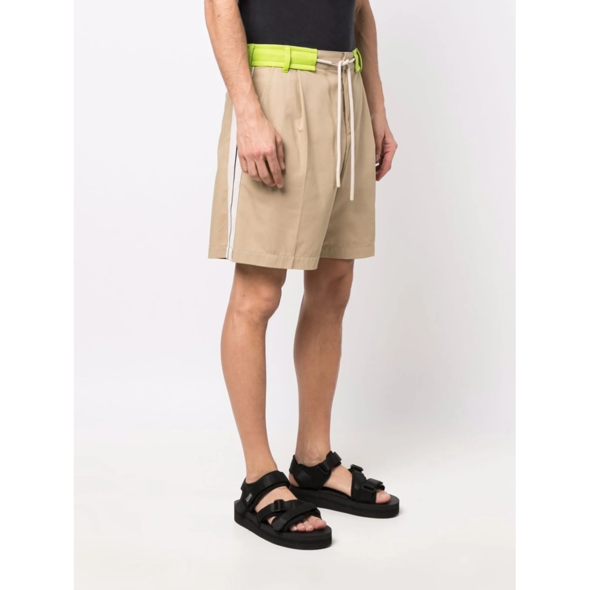 drawstring tailored shorts - Img 3