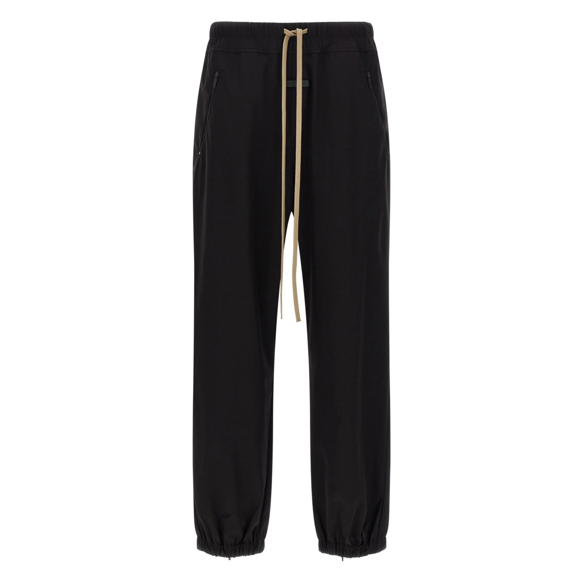 drawstring-waistband track pants