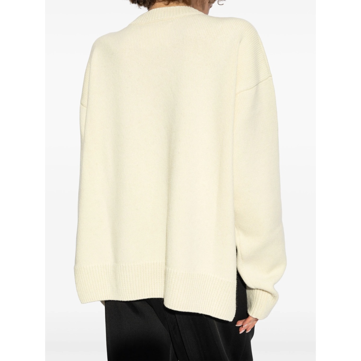 drop-shoulder crew-neck jumper - Img 4