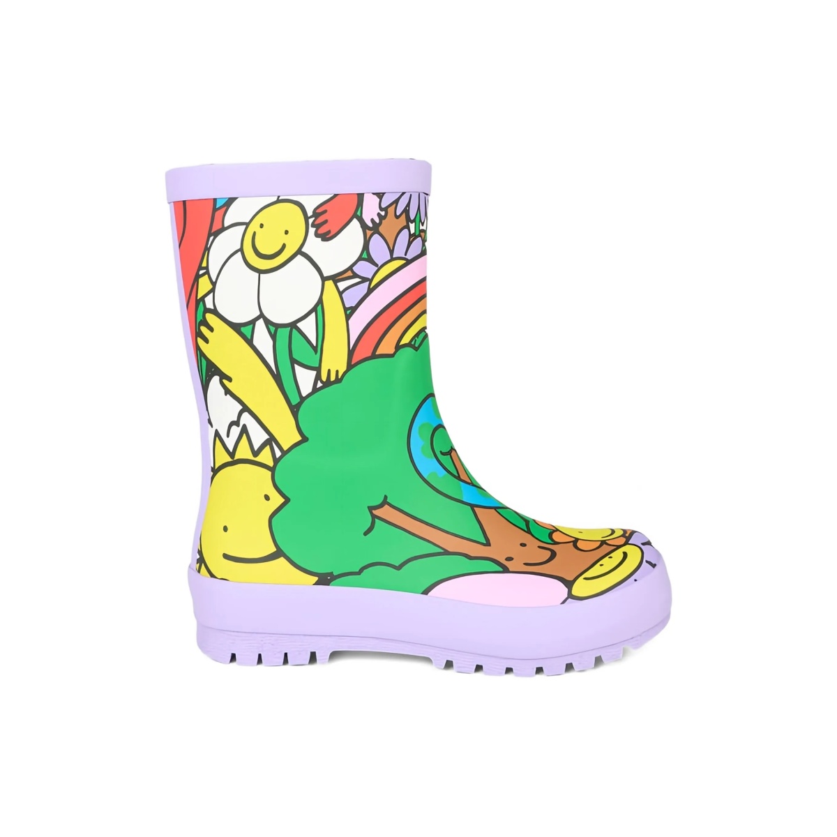 Earth Friends graphic wellies boots - Img 2