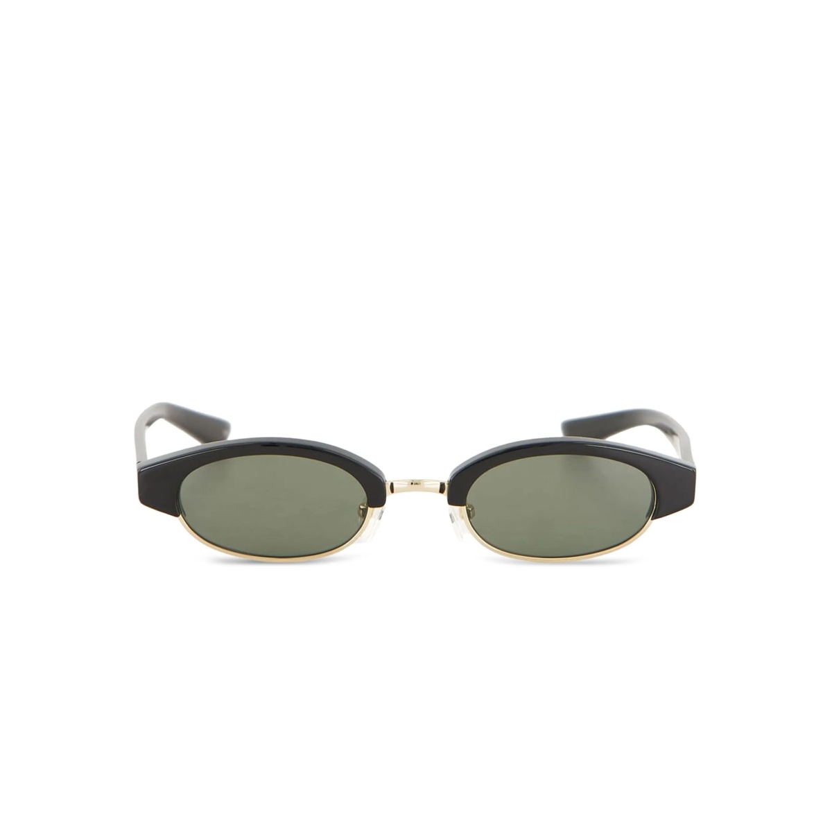 Ellipse oval-frame sunglasses