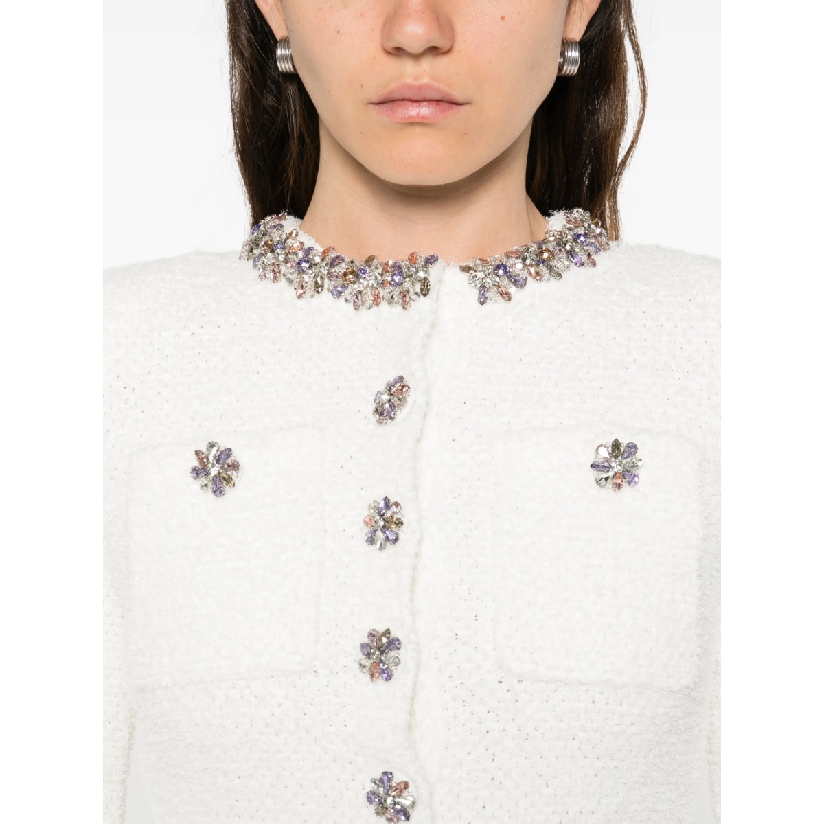 embellished pocket mini dress - Img 5