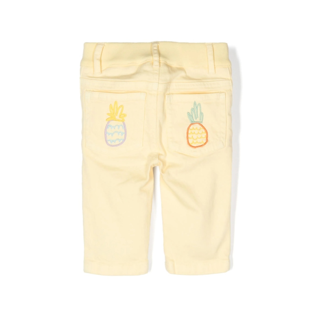 embroidered cotton trousers - Img 2