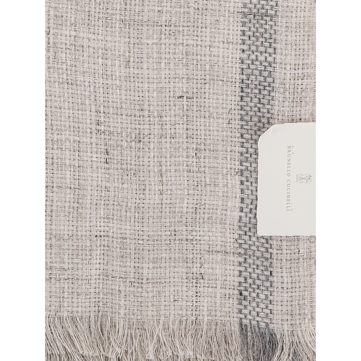 embroidered fringed scarf - Img 3