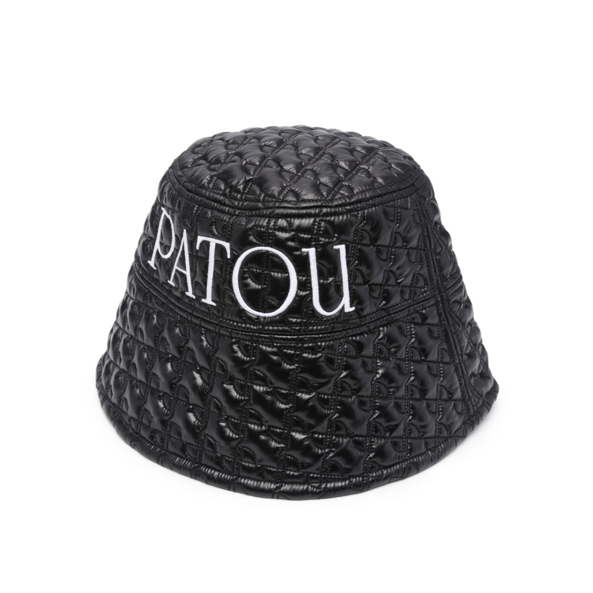 embroidered-logo bucket hat