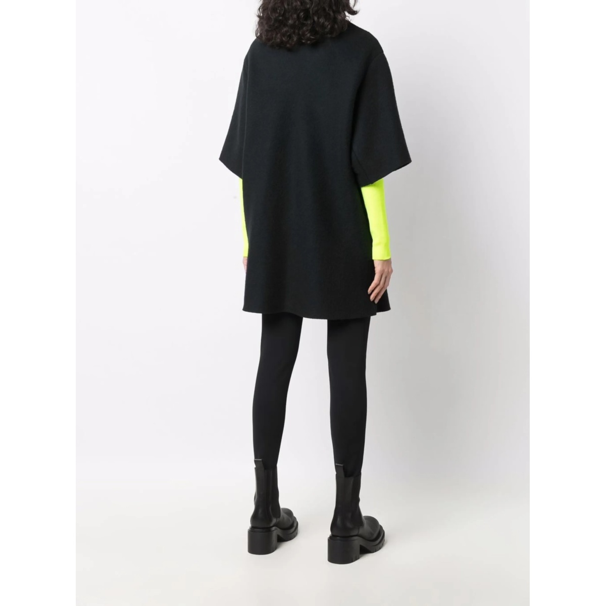 embroidered-logo knitted dress - Img 4