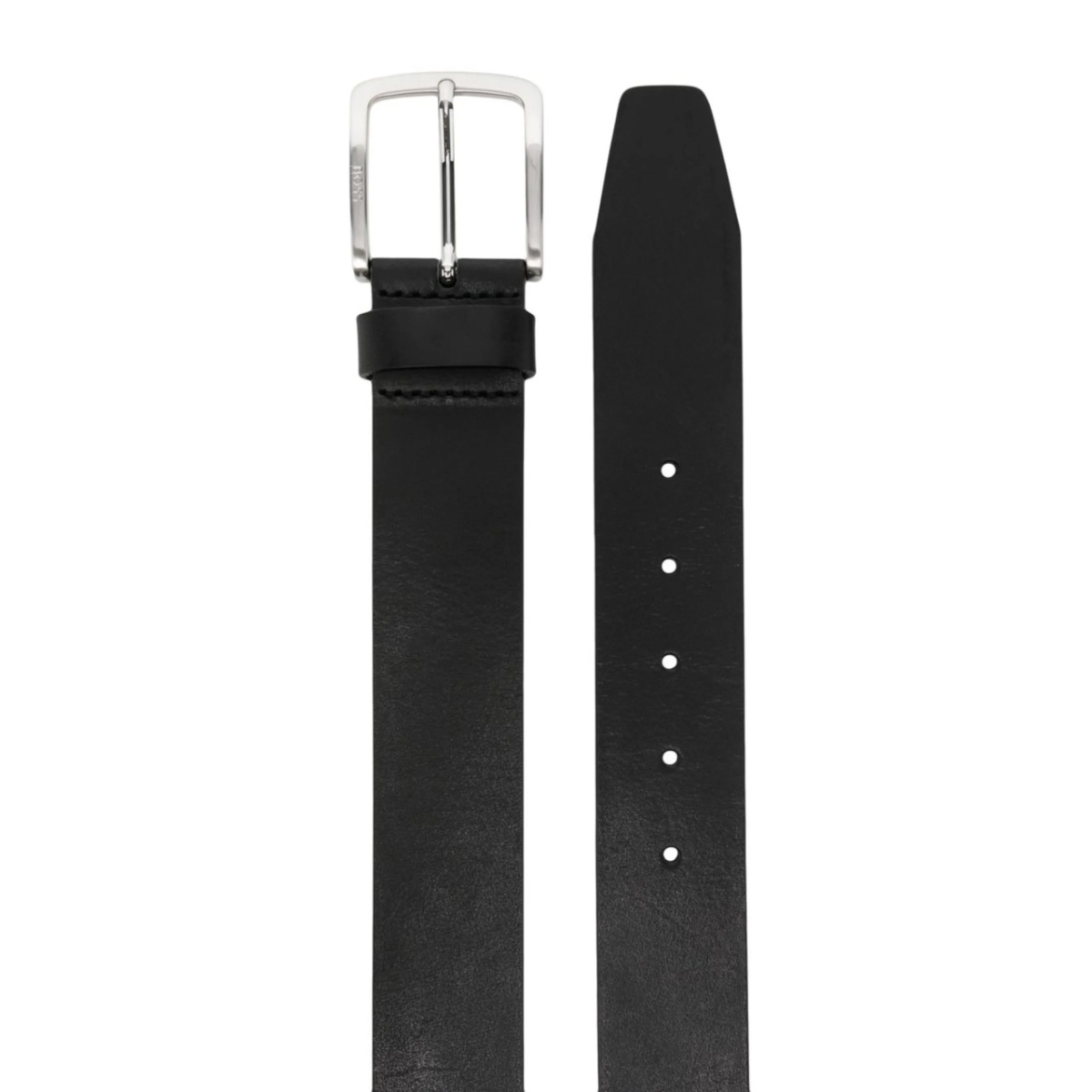 engraved-logo buckle belt - Img 2