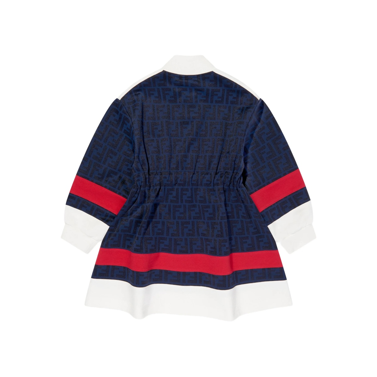 FF-pattern zip-up dress - Img 2