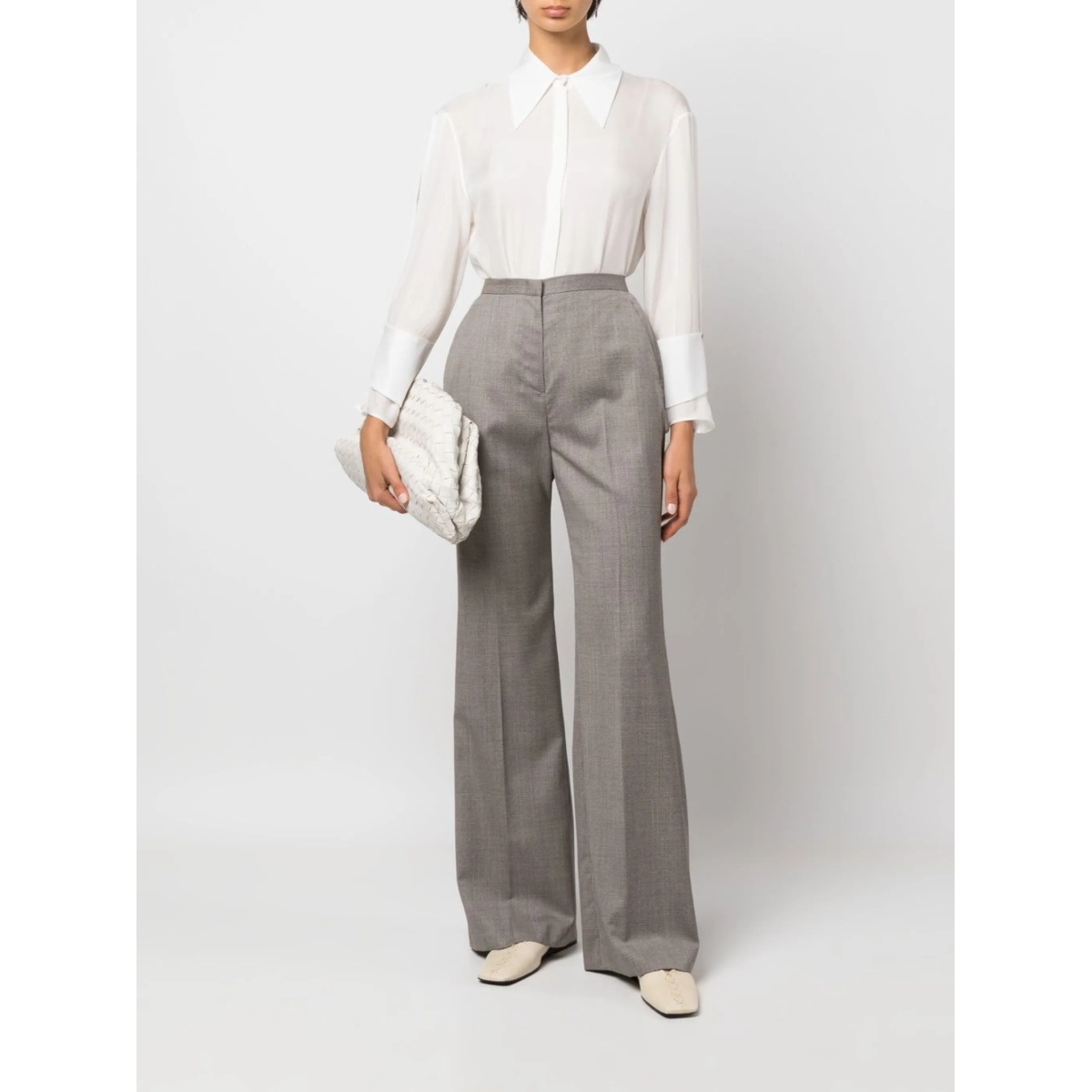 flared tailored trousers - Img 2