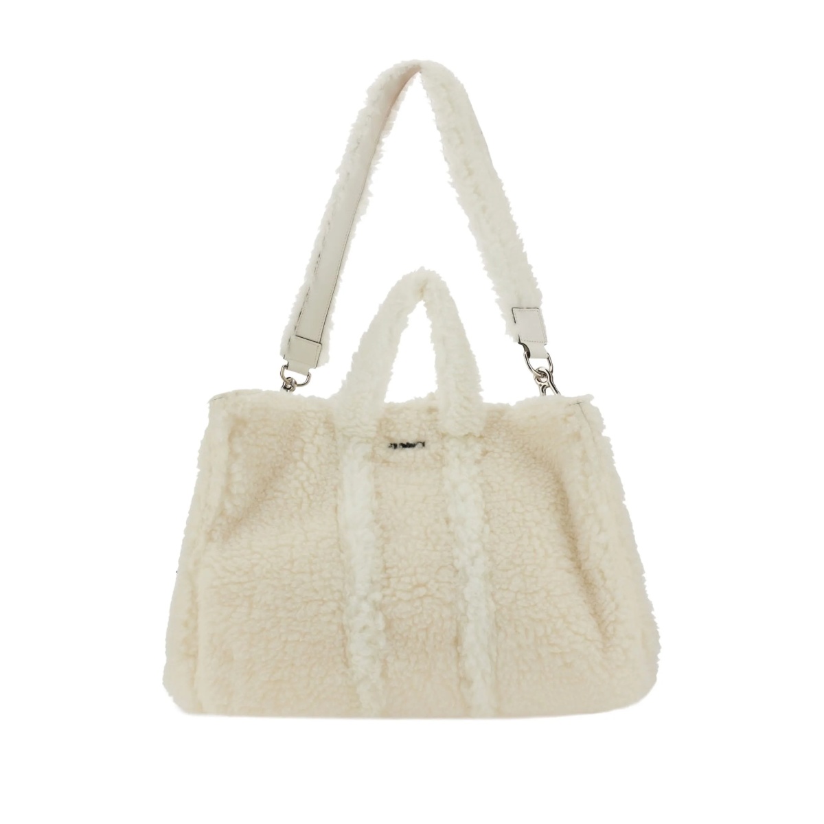 fleece-texture tote bag - Img 4