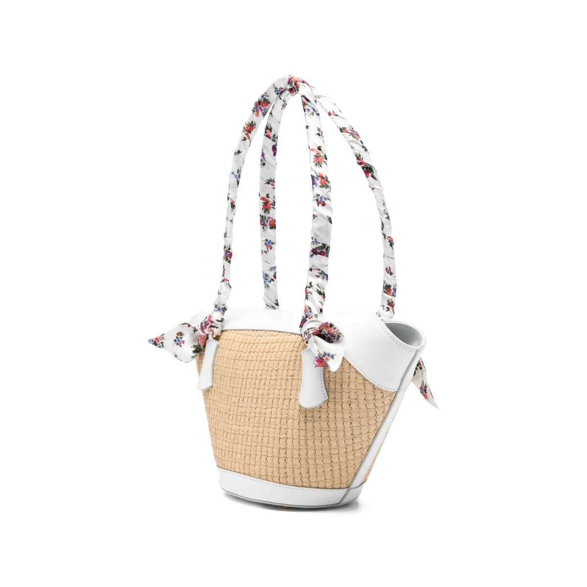 floral-handle tote bag - Img 3