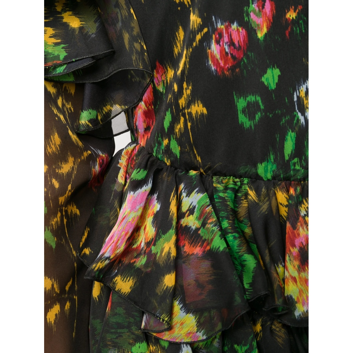 floral print ruffled dress - Img 5