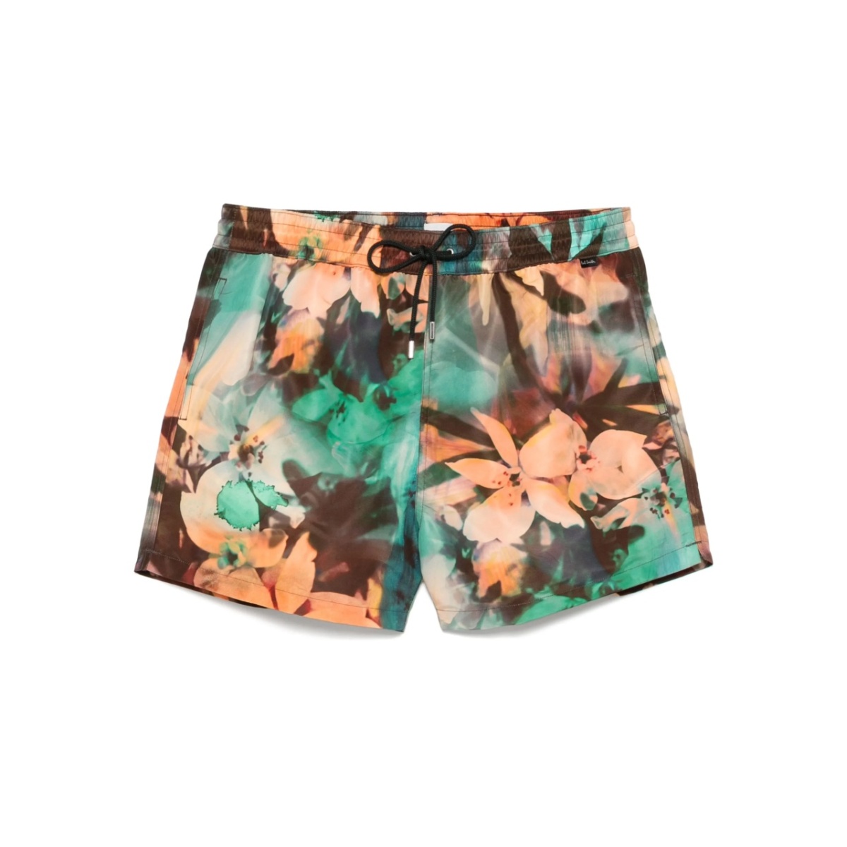 floral-print swimshorts