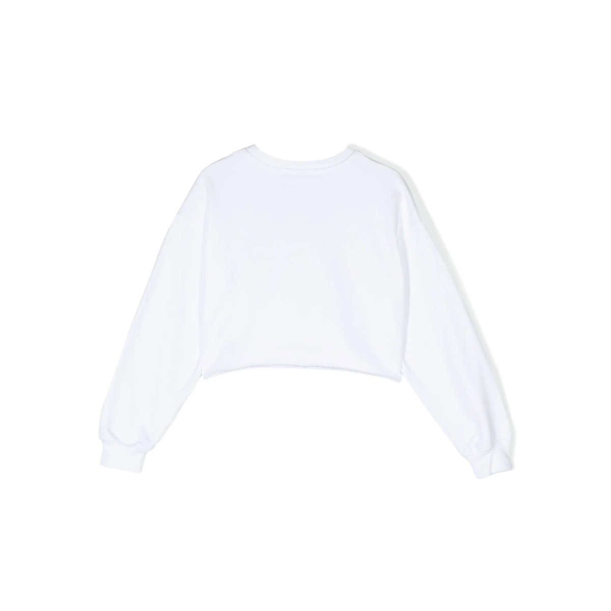 floral sequin-embellished crew neck sweatshirt - Img 2