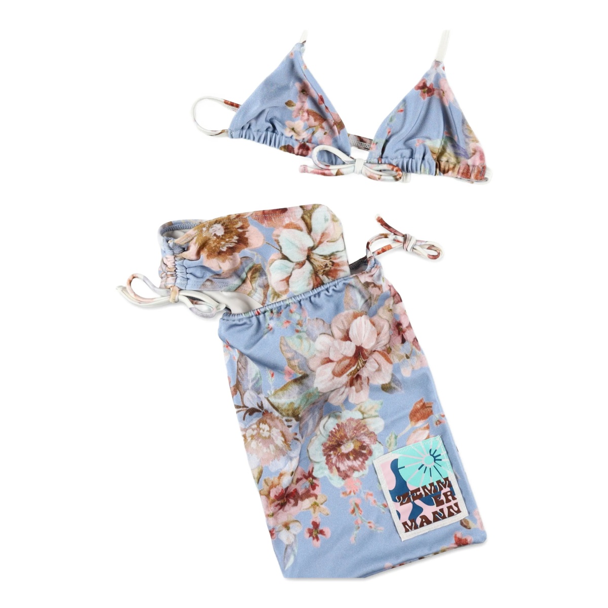 floral triangle bikini - Img 3