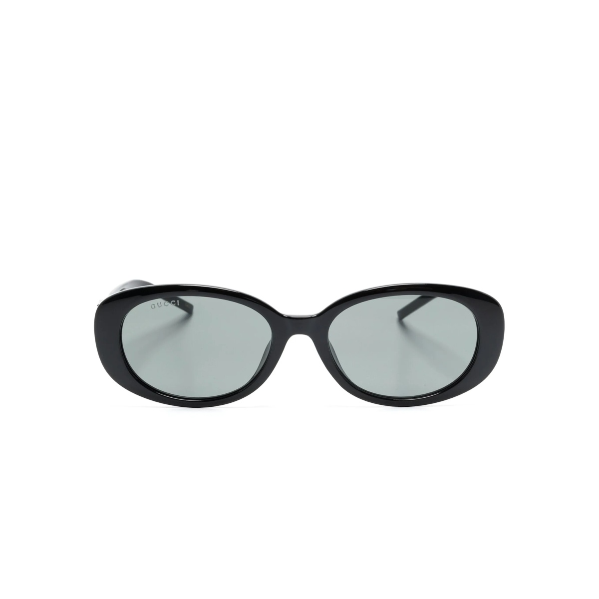 G-motif oval-frame sunglasses