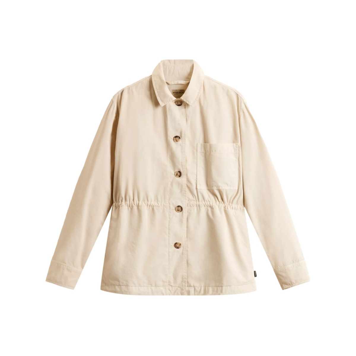 gabardine overshirt