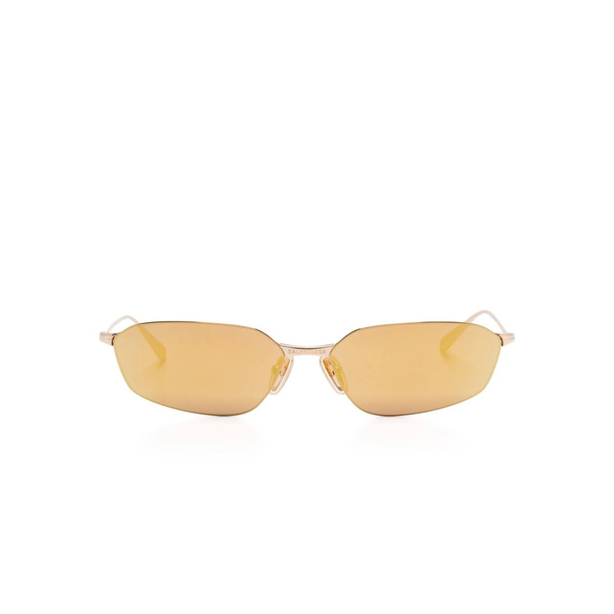geometric-frame sunglasses