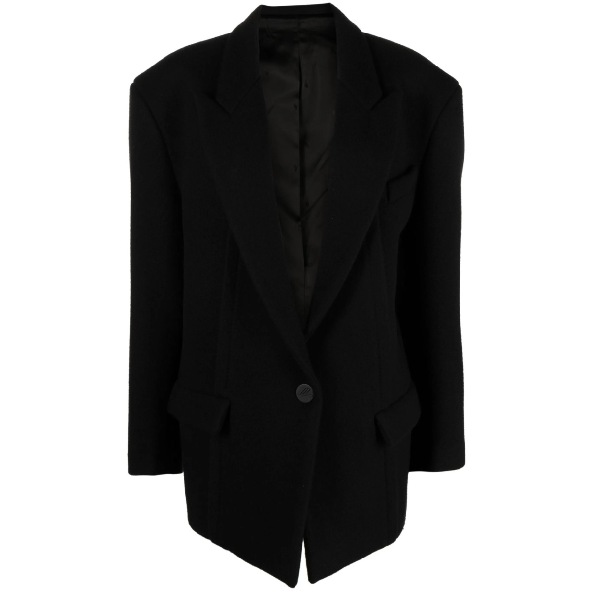 Glen single-breasted blazer